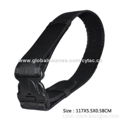 Black Duty Belt for Police Military Equipment
